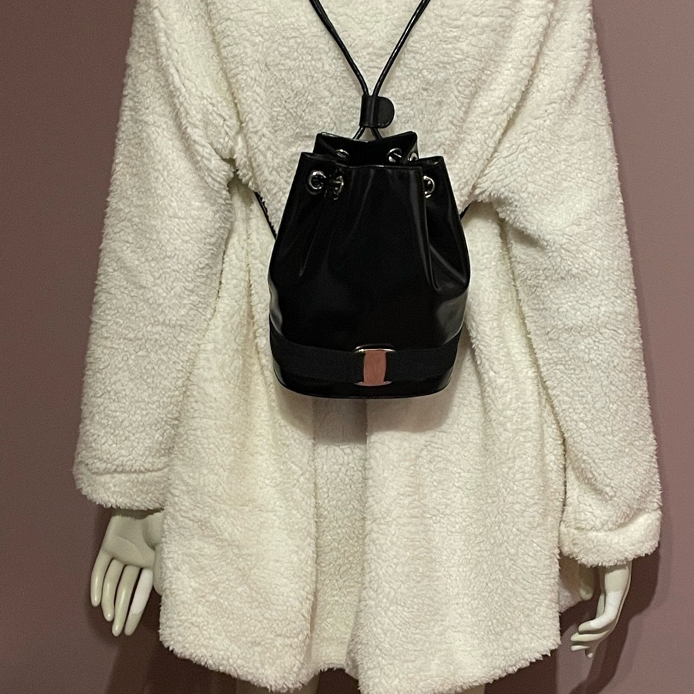 Authentic Vintage Salvatore Ferragamo bucket bag